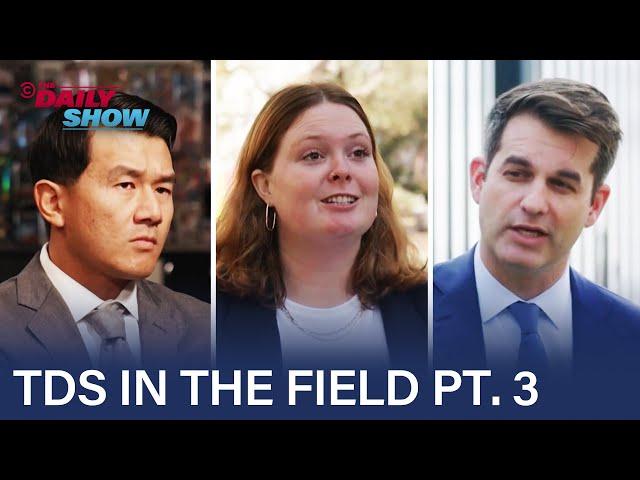 In the Field Pt. 3 - Border "Invasions," Voter Abstinence & Gaming Like JD Vance | The Daily Show