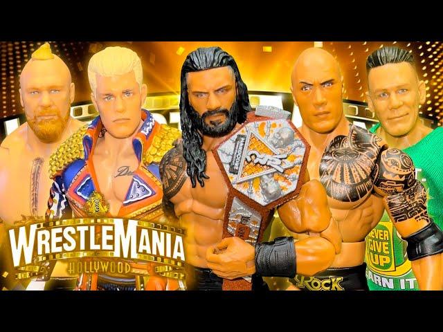 WSC WrestleMania Hollywood - Full Action Figure Show!