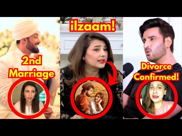 Finally Agha Ali Confirms Divorce! Umair Jaswal's 2nd Marriage! Javeria Saud- Sabih Sumair Updates