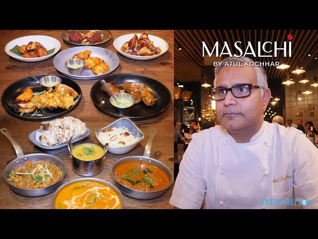 Masalchi by double Michelin chef Atul Kochhar in London's busy Wembley Park.