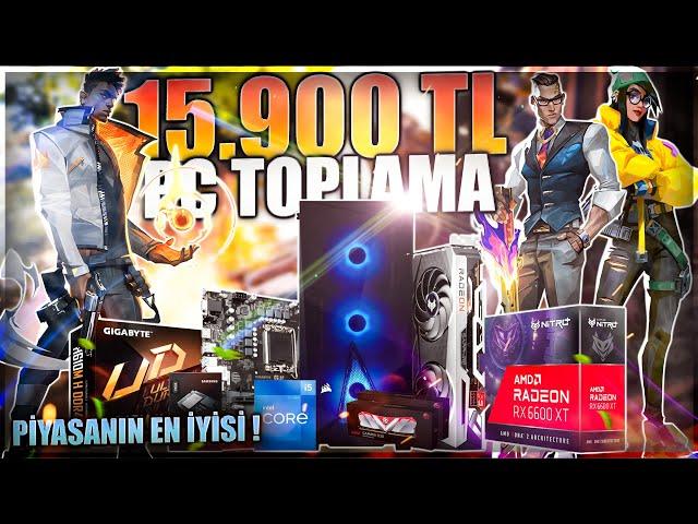 KAÇMAZ !! 15.900 TL PİYASANIN EN İYİSİ | PC TOPLAMA 2022 (PC BUILD) | PC ÜSTADI