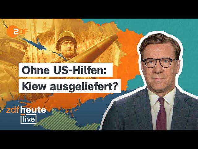 Was Europa Putin entgegensetzen will | Militärexperte Lange bei ZDFheute live