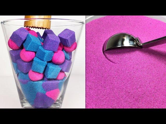 Very Satisfying and Relaxing Compilation 148 Kinetic Sand ASMR