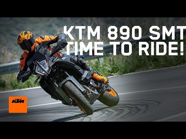 Time to ride! KTM 890 SMT Media Launch | KTM