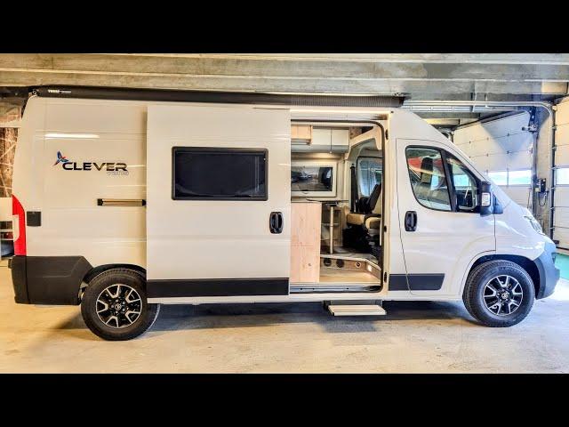 NEW 2024 Smallest Luxury Campervan is Ready For Big World Travel - Clever Vans Celebration by Pössl