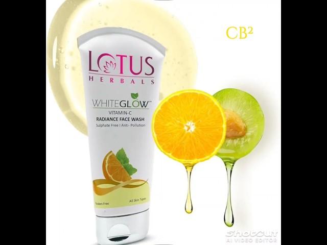 Lotus White Glow  Face Wash available in Chennai Beauty Box cosmetic