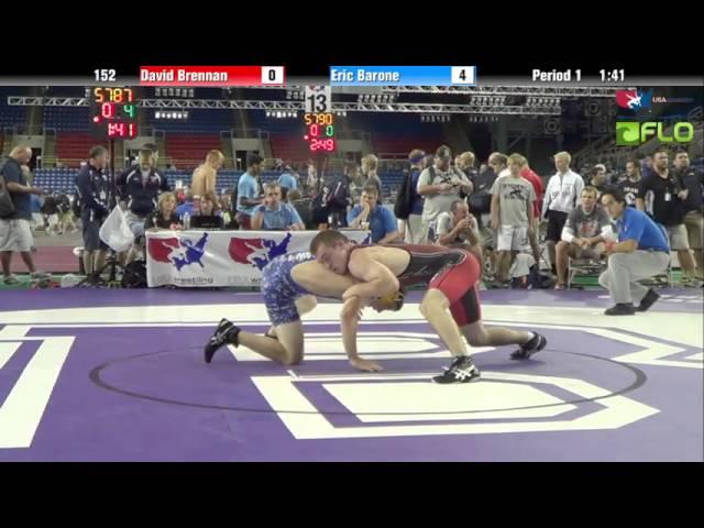 Cadet 152 - David Brennan (New Jersey) vs. Eric Barone (Illinois)
