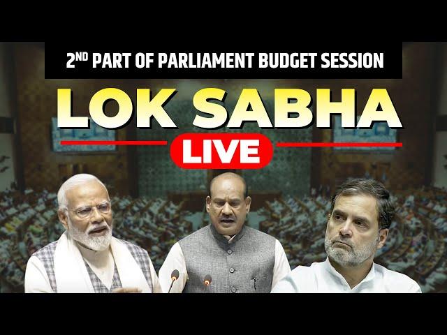 Lok Sabha Live: Parliament Budget Session | Language Row | NEP | Manipur | Waqf Bill