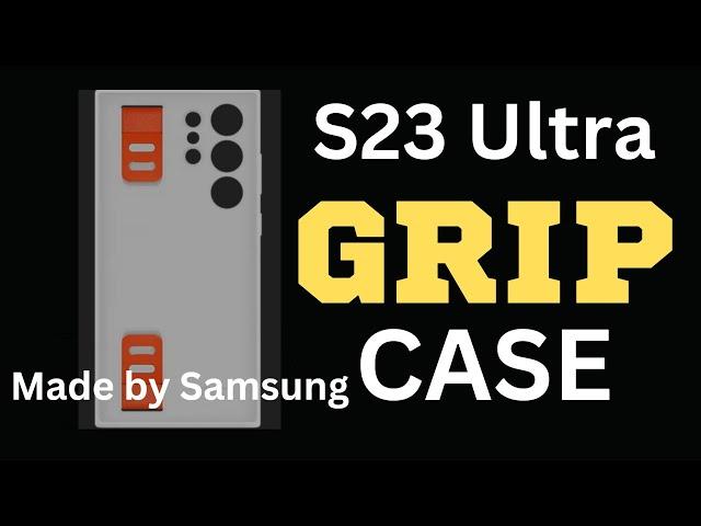 S23 ULTRA SILICONE GRIP CASE made by Samsung (also a quick look) at Samsung's smart view wallet case