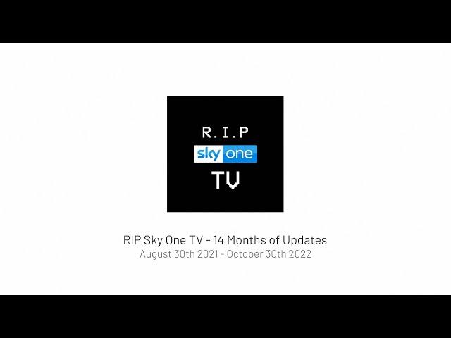 RIP Sky One TV Logos - 14 Months Of Updates