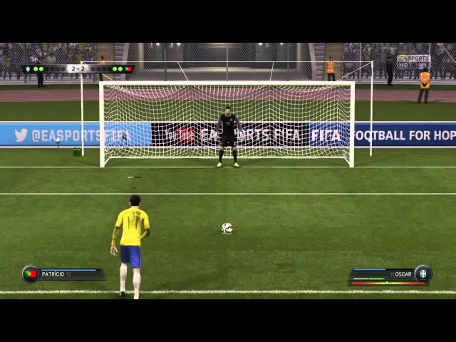 FIFA 15 Penalty Shootout Brazil VS Portugal