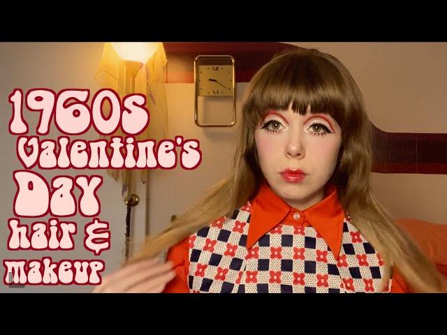 1960s Inspired Valentine's Makeup & Hair