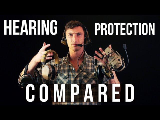 Hearing Protection compared (Peltors, Ops Core AMP, Sordin, Liberators)