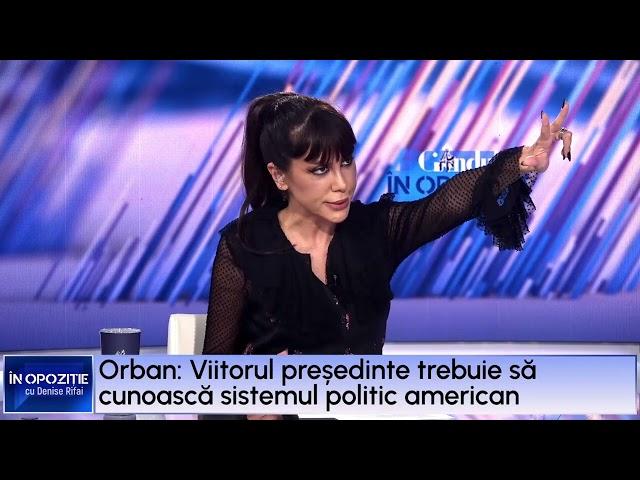 Discuție tensionată între Denise Rifai și Ludovic Orban: "Ce vreți să spuneți?"