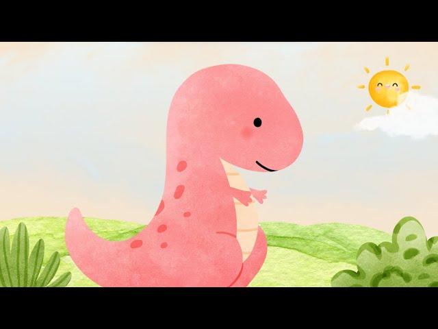 Kindergeschichte für Kinder | Lenny der T Rex lernt mutig zu sein | Gutenachtgeschichte | DerDieDas