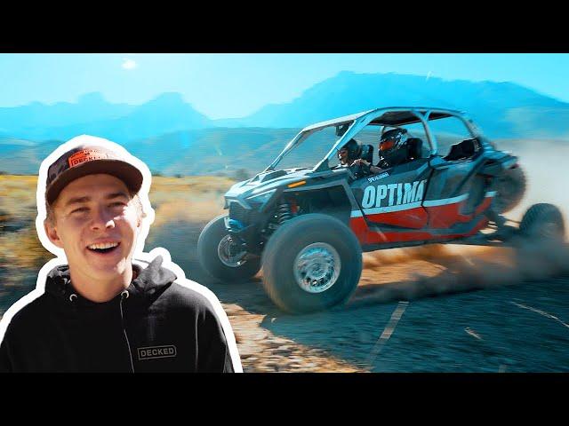 Offroading in Mountains with Pro Athletes almost goes BAD