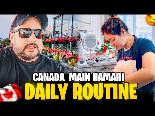 Canada Main Hamari Daily Routine | A Day In A Life Of Canada Couple  #SeemaKashifVlogs