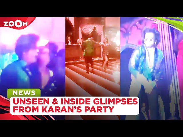 UNSEEN! Shah Rukh Khan dances his heart out at Karan Johar's party, Ranveer Singh grooves on a table