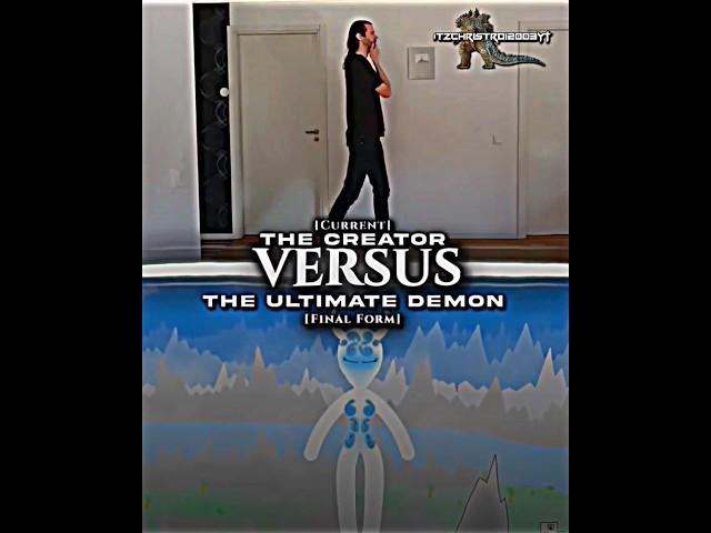 The Creator v.s The Ultimate Demon #zeruel82mk2 #stickman #thecliff #thestickworld #shorts