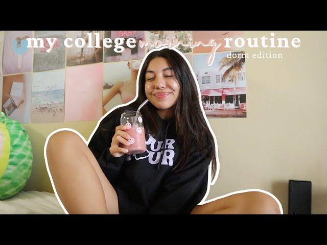 my college morning routine 2022! | sjsu dorm life