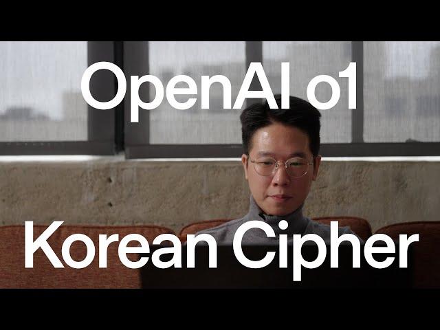 Korean Cipher with OpenAI o1