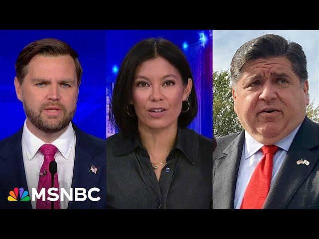 Pritzker: 'Slick' JD Vance 'could not answer a question'