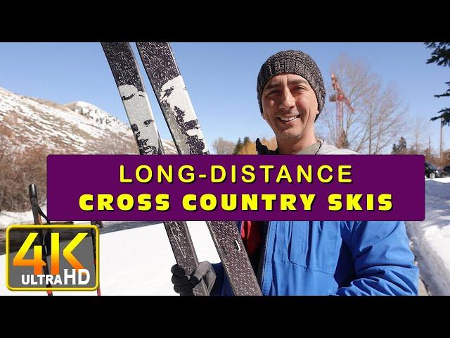 How to Choose Cross Country XC Skis for Winter Expeditions (4k UHD)