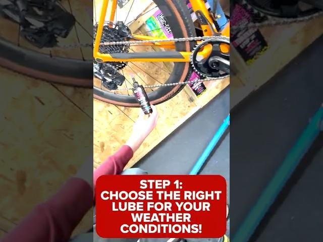 How To Lube Your Chain #shorts