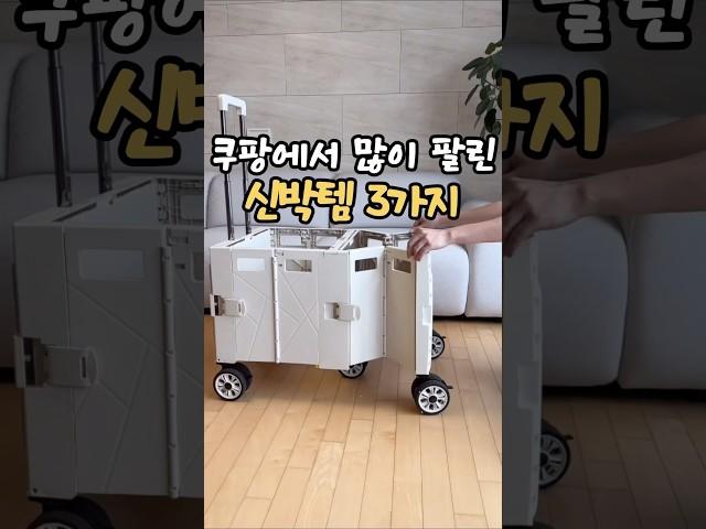 쿠팡에서 많이 팔린 신박템 3가지 ‍↔️
