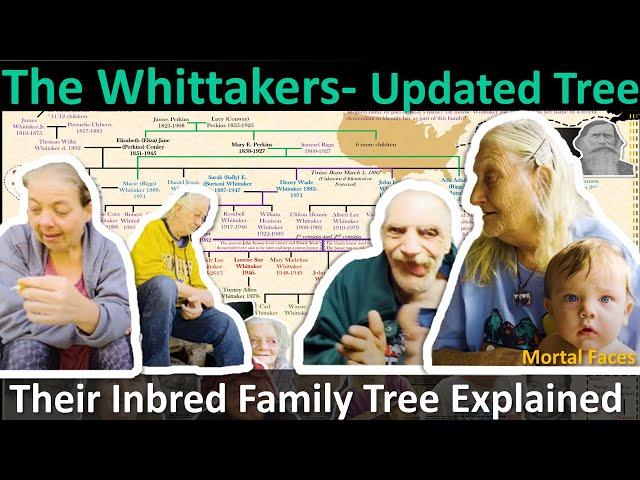 Updated Whittaker Family Tree (New Family Members)- West Virginia Inbred Family Tree