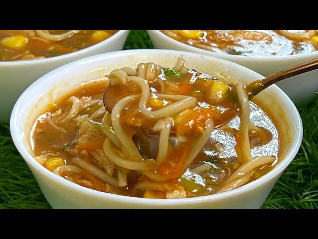 Restaurant Style Turkish Chicken Soup Recipe | Chicken Soup | Chicken Noodle Soup Turkish Way