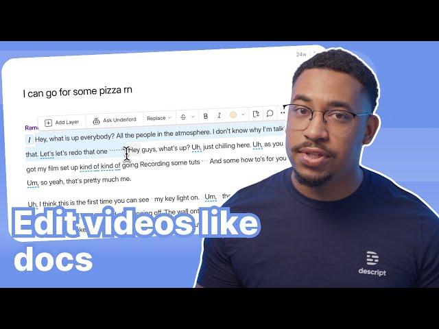 Edit videos like a document | Uncover the hidden features of script editing