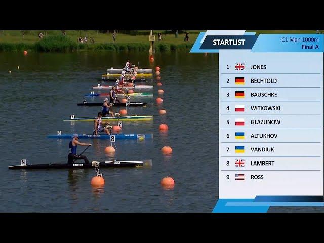 C1 Men 1000m Final A / 2024 ICF Canoe-Kayak Sprint World Cup Poznan