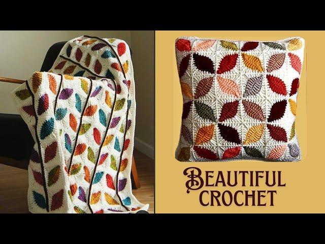 Perfect Crochet Pillow, Sofa Throw, Blankets Step by Step Tutorial for Beginners @sara1111