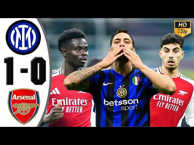 Inter Milan vs Arsenal 1-0 Highlights & All Goals 2024 HD