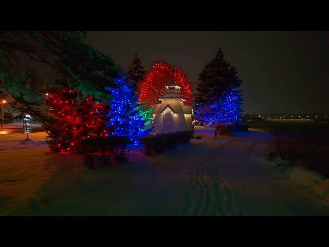 The Beautiful lights of Riverview, NB