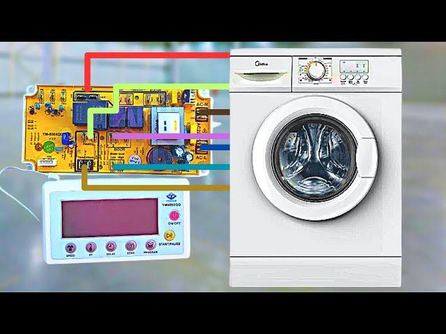 Reviving Washer with Universal Circuit Board