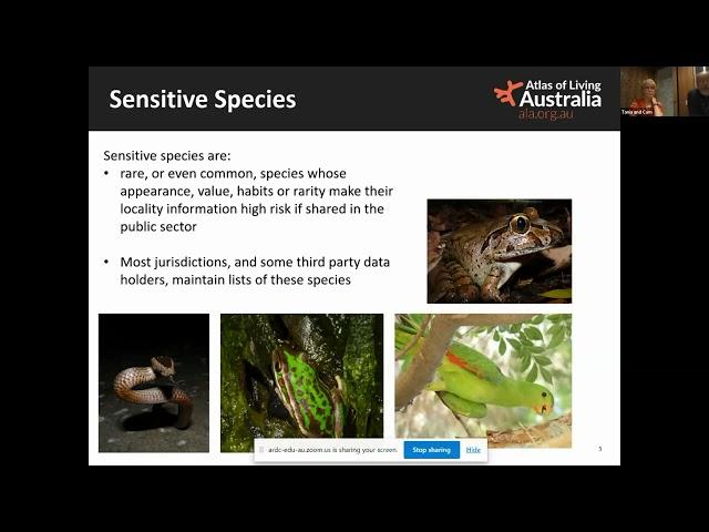 Restricted Access Species Data (RASD) Project