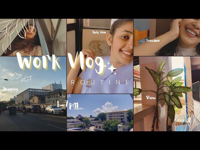 මගේ busy දවස  Day in the Life of a Staff Nurse in srilanka : My Work Routine  #staffnurse #vlog