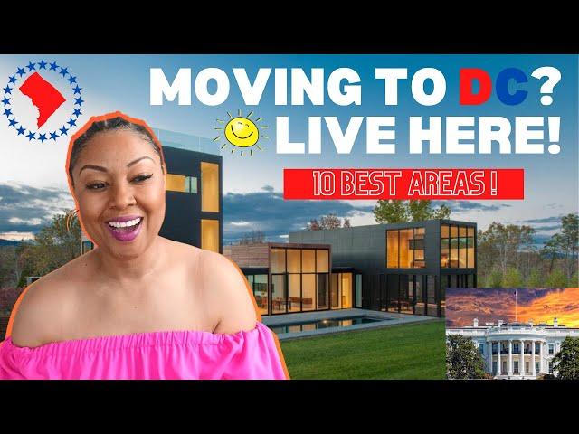 Top 10 Best Places To Live In Washington, DC 2022 | Best Areas To Live In DC | This Bahamian Gyal