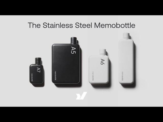 The New Stainless Steel Memobottle - Refined & Upgraded