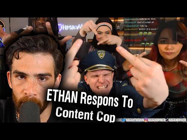 ETHAN Responds To Content Cop | Hasanabi's Bot Reacts