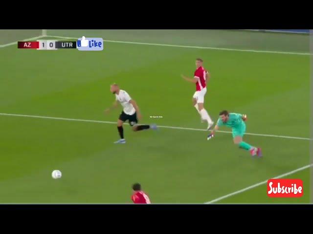 Highlights| AZ Alkmaar vs FC Utrecht (1-2)| Eredivisie Match, 30.09.24