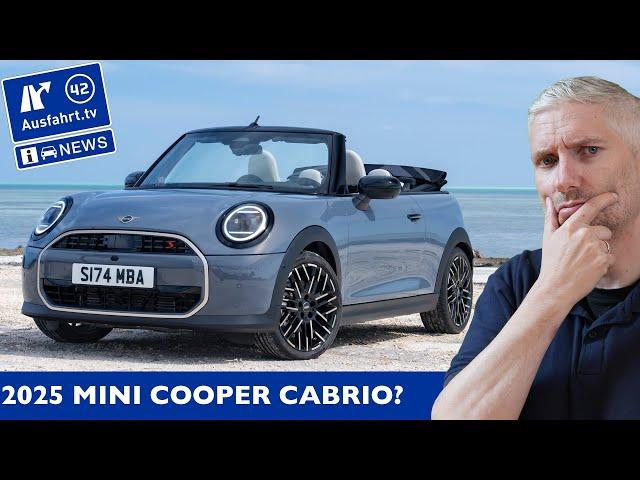 2025 MINI Cooper Cabrio ab 31.200 Euro | AusfahrtTV News