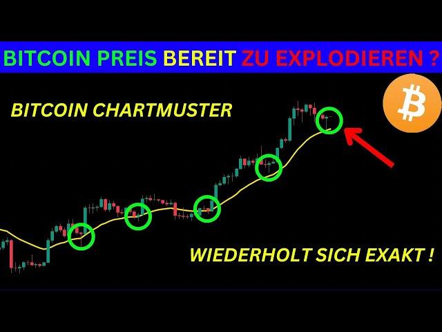 BITCOIN PREIS BEREIT ZU EXPLODIEREN ? BTC ENTSCHEIDUN VORAUS ! BTC Chartanalyse und News