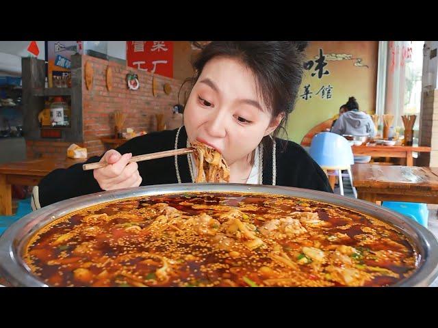 The NO.1 in my Heart is Chengdu Maocai! Beef and Tripe, I Can't Stop~ [Zhang Xixi]