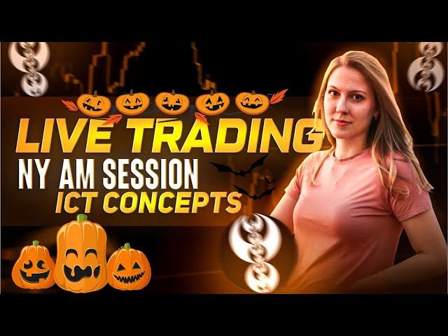 PCE DATA! GUESS MY HALLOWEEN COSTUME!  DAY TRADING FUTURES USING ICT CONCEPTS