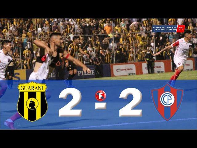 Guaraní 2 - 2 Cerro Porteño campeón del torneo Clausura 2021