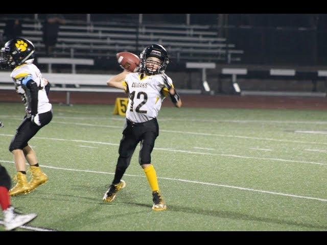 Matt Meacham - 12 Year Old 6th Grade Quarterback (QB) generates 200+ Yards of Offense in 1st Half!