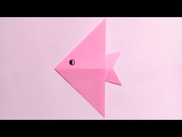 origami fish easy for kids